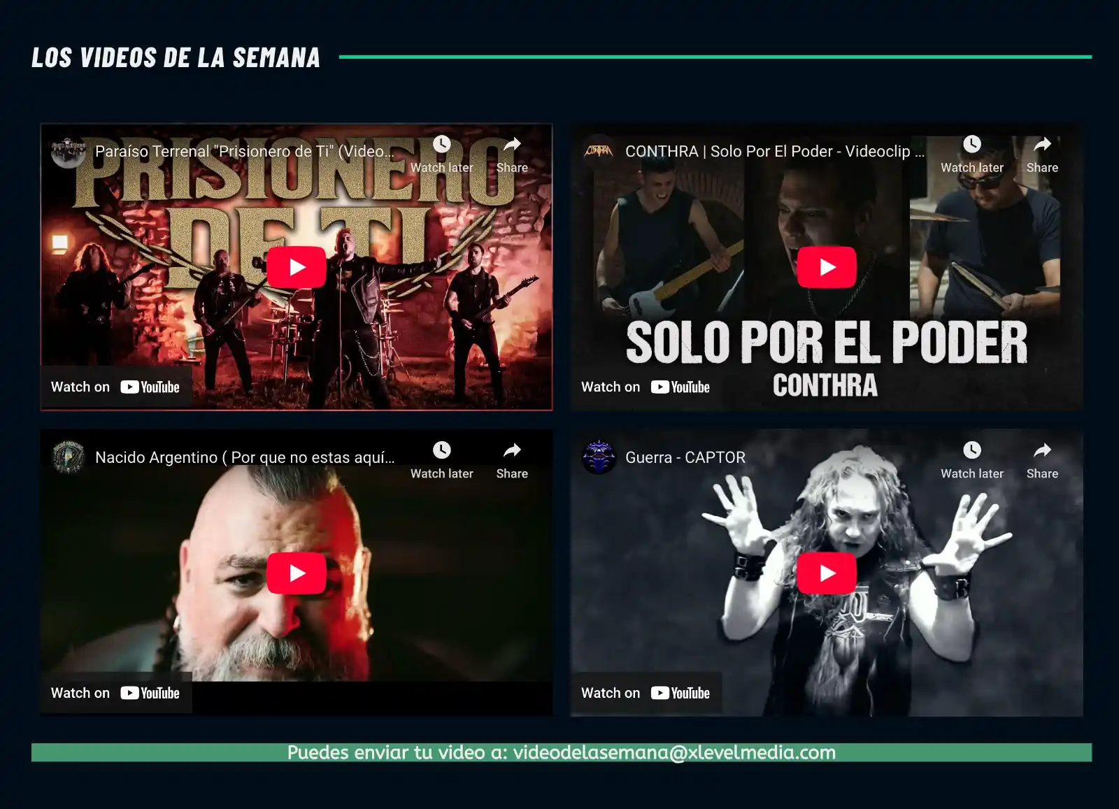Image from X LEVEL MEDIA: 🎥🔥 ¡Esta semana, todos los videos son en español! 🔥🎥  ¡Atención am...