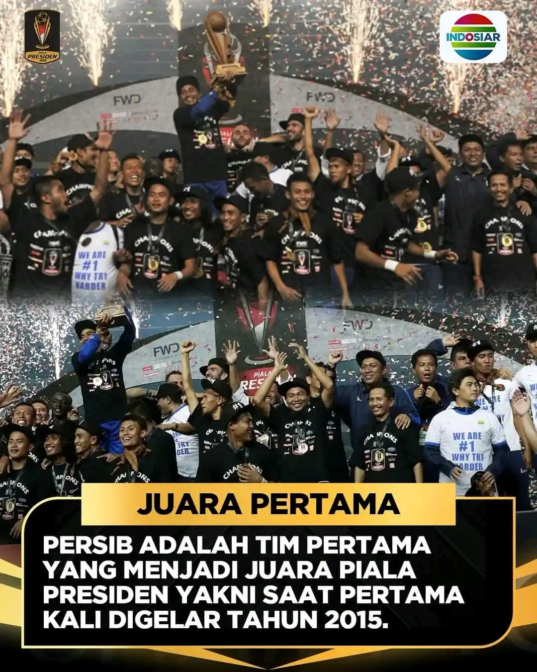 Image from SUPPORTER PERSIB BANDUNG: Fun fact menuju Piala Presiden 2025. Persib jadi tim pertama yang me...