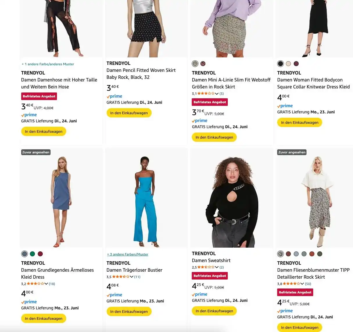 Image from TornadoDeals -Schnäppchen: Günstige Damen-Deals bei Trendyol entdeckt – werft selbst einen Blick ...