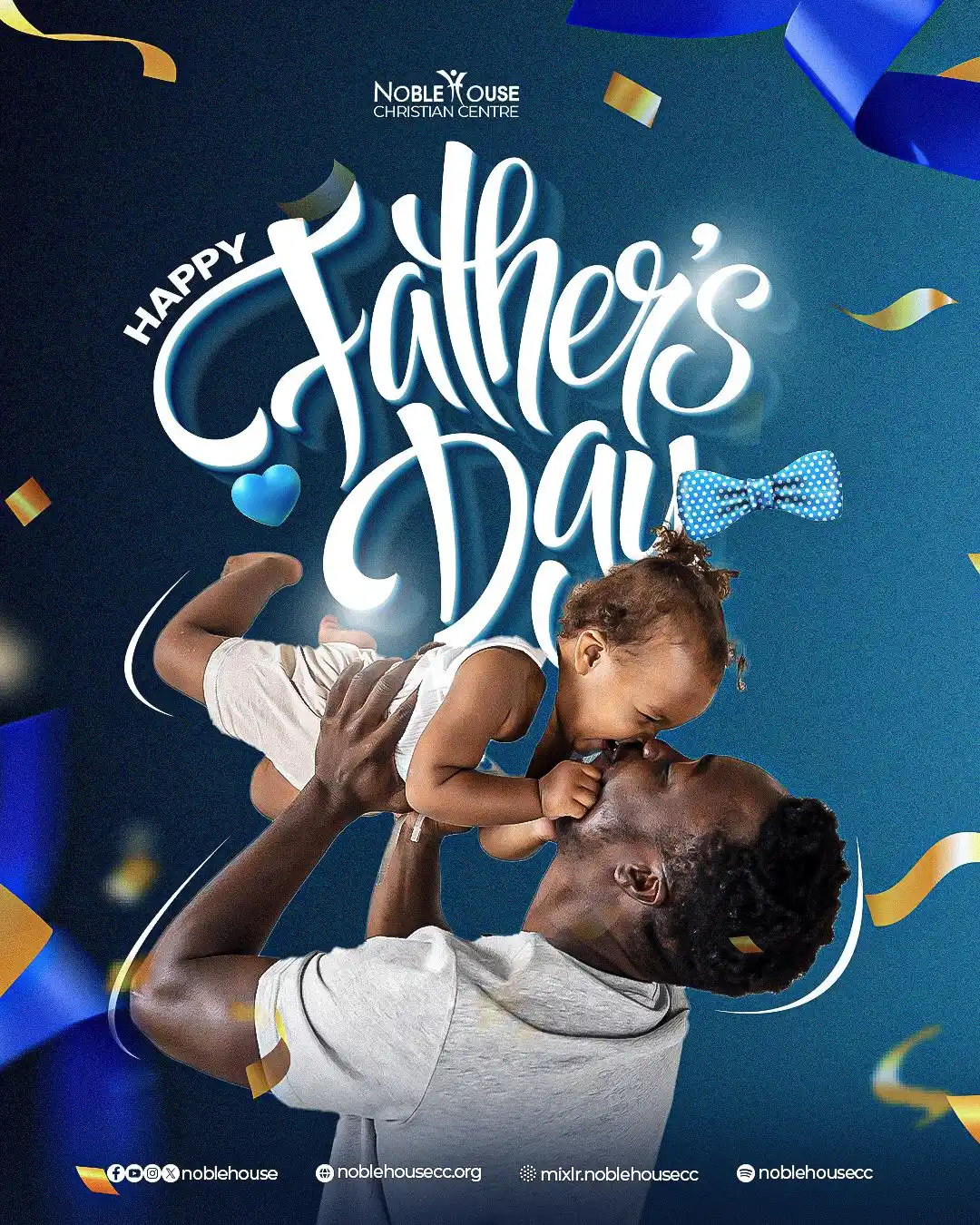 Image from Noblehouse Christian Center: Happy Father's Day to our amazing fathers at Noblehousecc! 🙏💕 To th...
