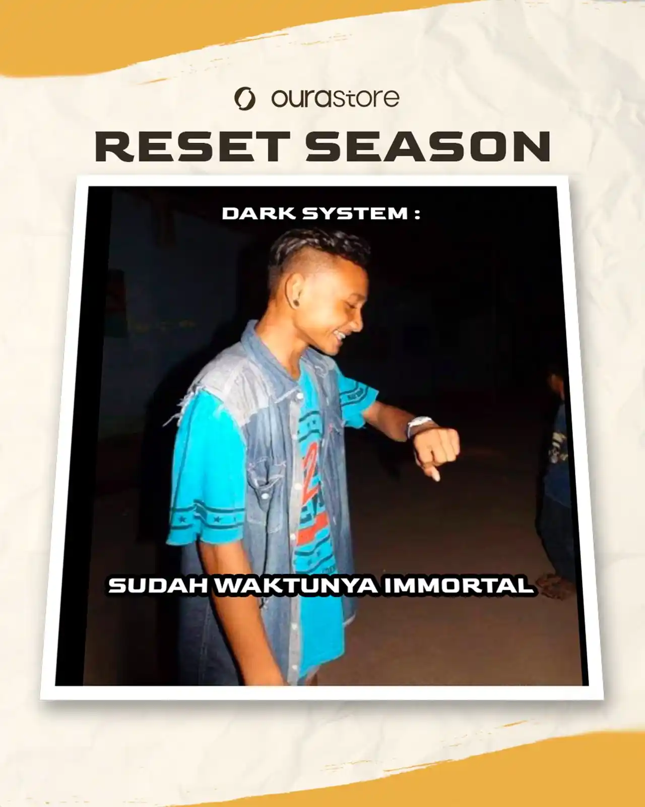 Image from OURA STORE OFFICIAL: Inilah saatnya kita menuju immortal 😎...
