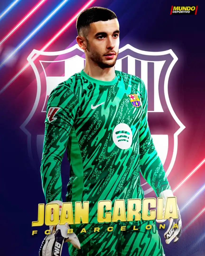Image from FC Barcelone 🔴🔵: 🧤🔵🔴 Joan Garcia, le prototype définitif du gardien moderne  🧐 «Un ...