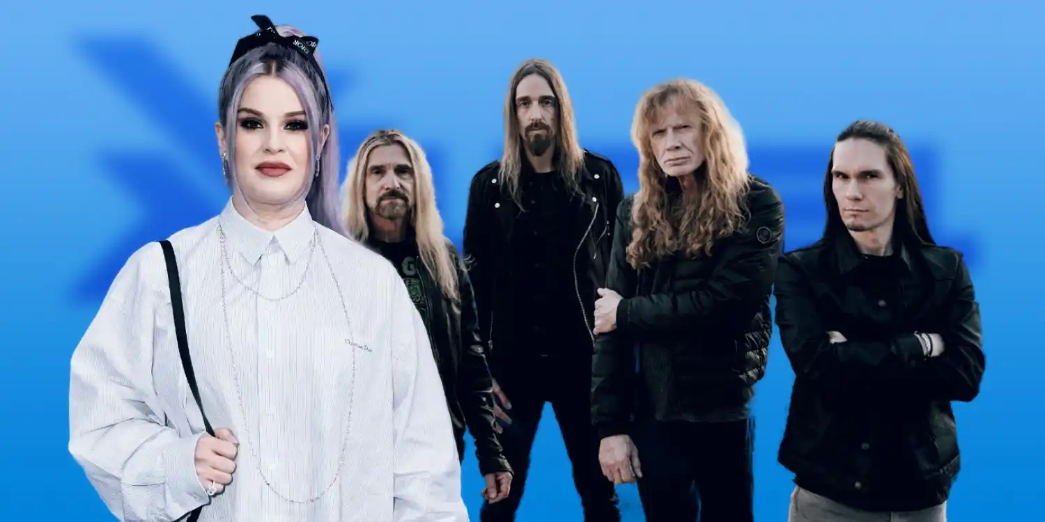 Image from X LEVEL MEDIA: KELLY OSBOURNE niega que MEGADETH fuera la banda eliminada del show de...