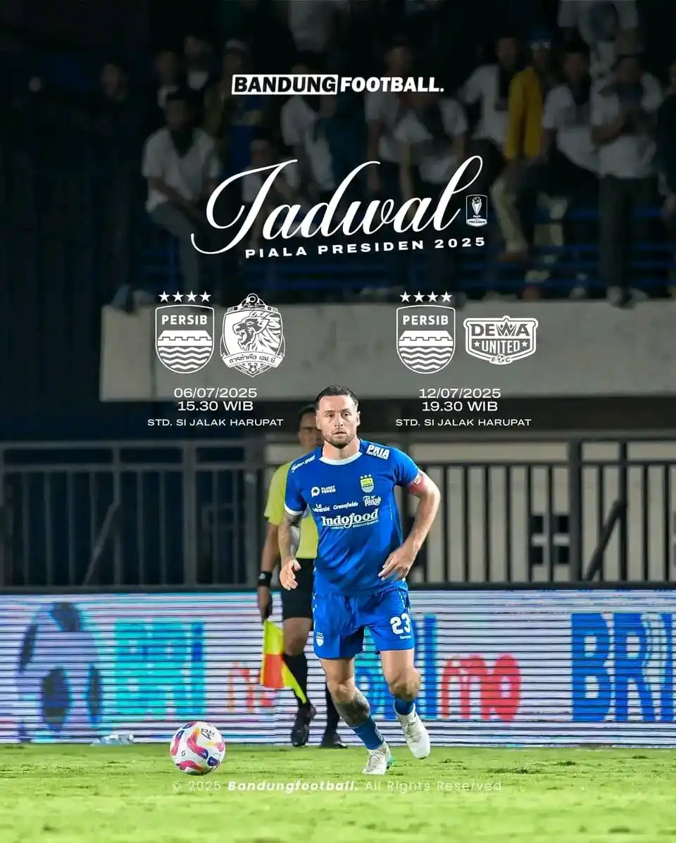 Image from SUPPORTER PERSIB BANDUNG: Laga perdana akan menghadapi Port FC 🔥🌟💙 . <a class="text-blue-500 ...