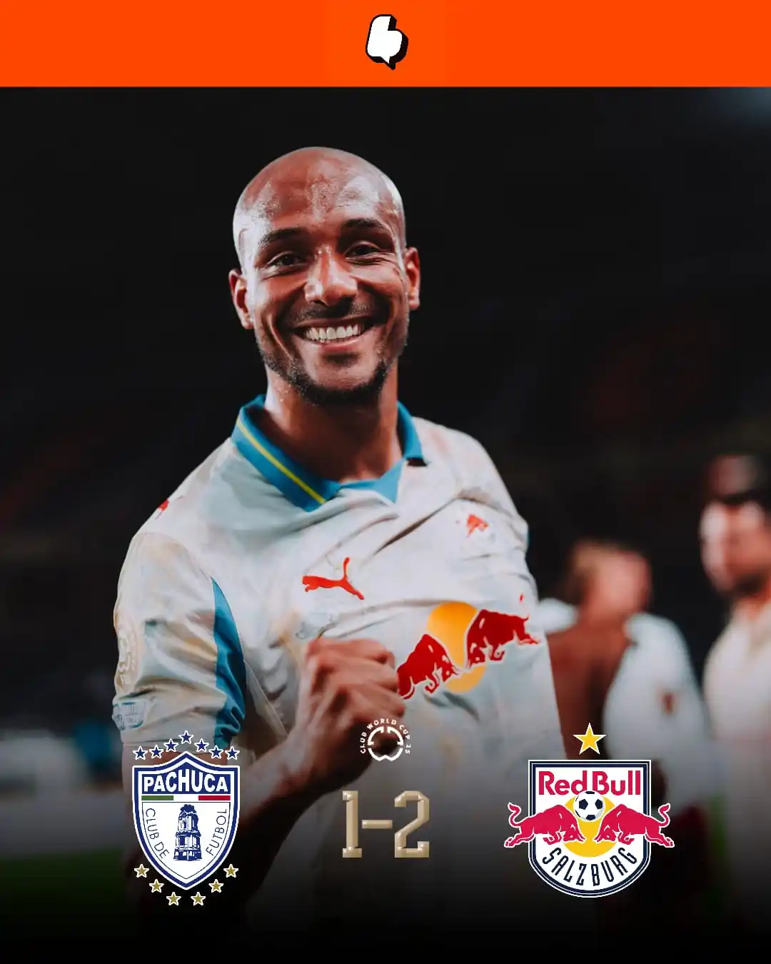 Image from Bruno Sports ©: *LATINOAMERICA PERDIÓ EL INVICTO: CAYÓ EL PACHUCA 2-1*🐂🇦🇹 En un pa...