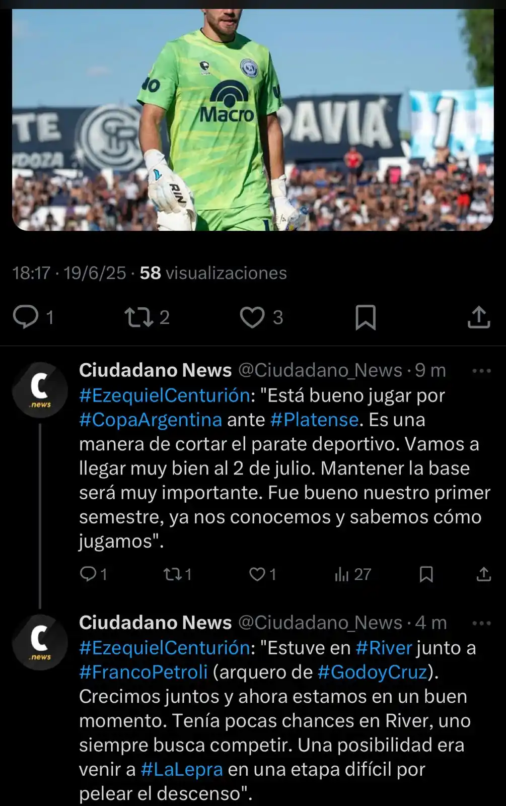 Image from Independiente Rivadavia Fans: Más de Centurión *Independiente Rivadavia Fans* (L)...