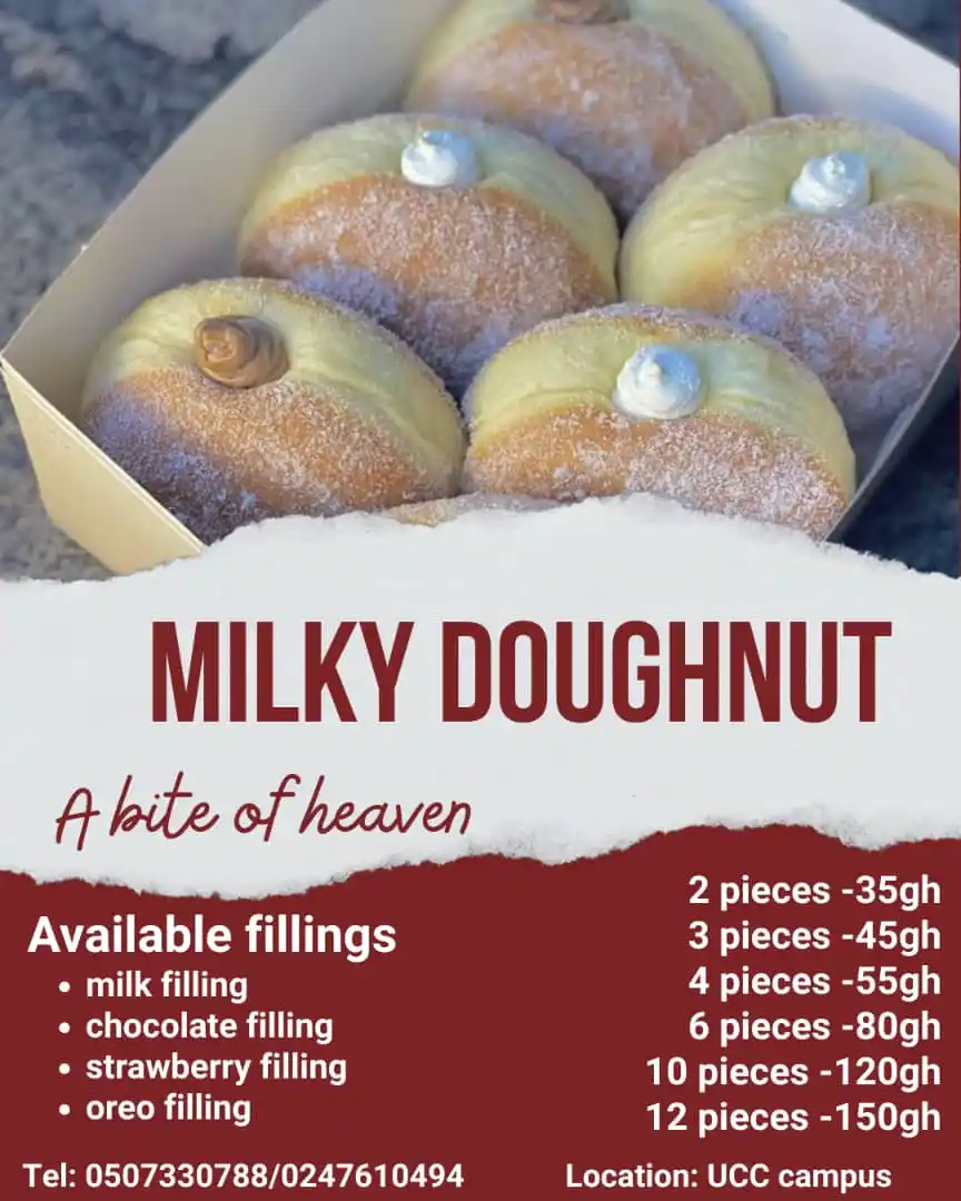 Image from ๐๐๐๐๐ ๐๐
๐๐๐: Milky doughnut would be available tomorrow ๐๐... pre-order only Fir...