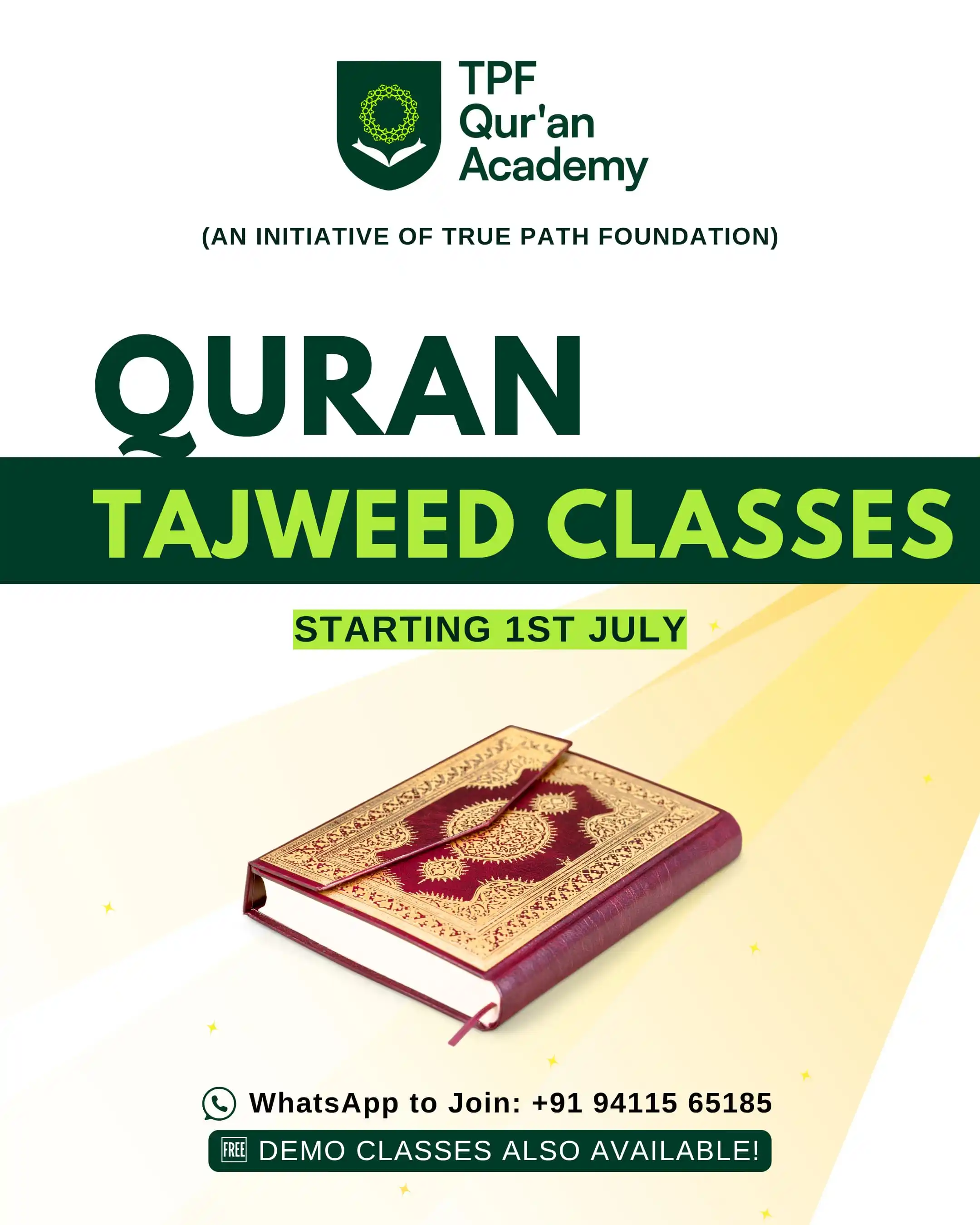 Image from 𝑻𝒂𝒒𝒘𝒂𝑻𝒂𝒘𝒉𝒆𝒆𝒅𝑻𝒂𝒍𝒆𝒔 💐: *NEW BATCH STARTING* ‼️  💔 *Have you ever felt that emptiness in your...