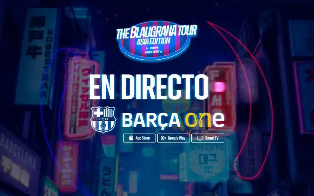 Image from FC Barcelone 🔴🔵: 🚨OFFICIEL : @BarcaOneFCB diffusera tous les matchs de la tournée asia...