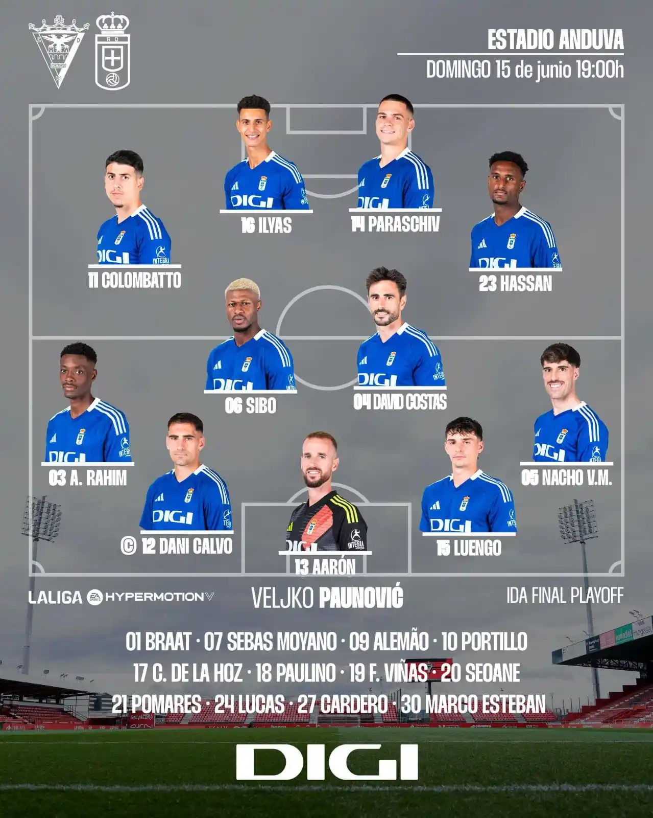 Image from SCV Mirandés: 👕Once del Real Oviedo <a class="text-blue-500 hover:underline curso...