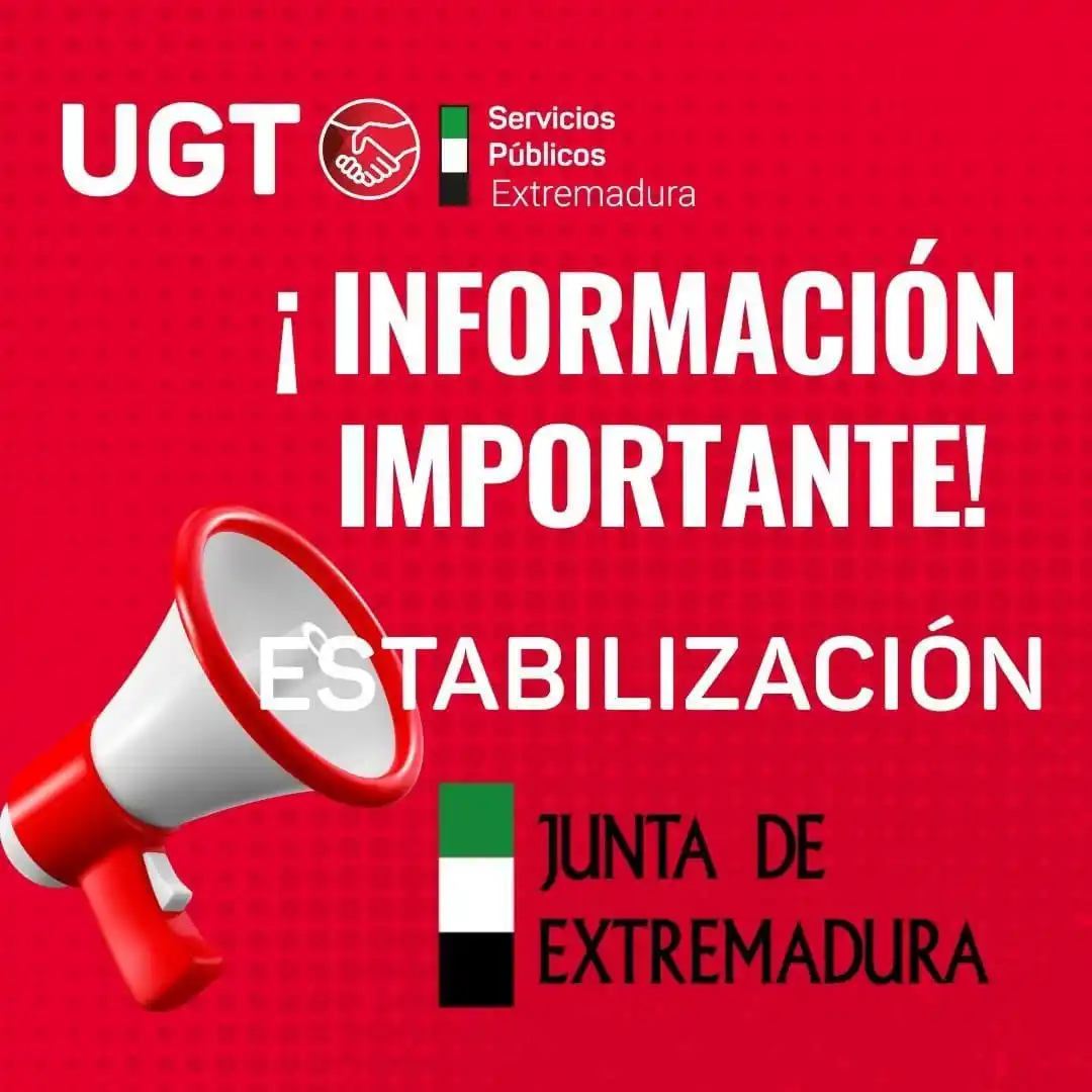 Image from UGT Servicios Públicos Extremadura: 🔴 REUNIÓN INFORMAL CON FUNCIÓN PÚBLICA 📅 (30/05/25) | 🤝 UGT Servici...