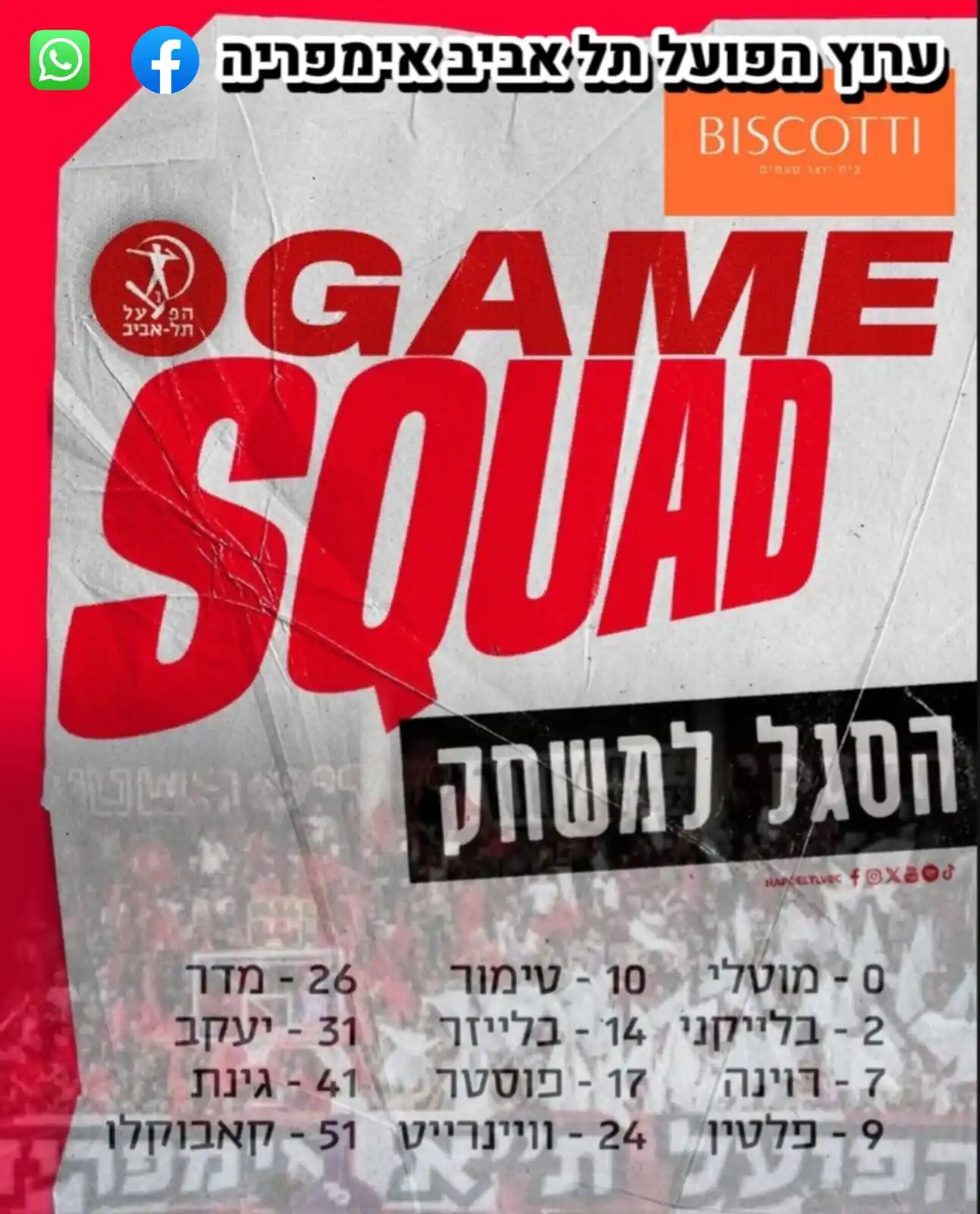 הפועל תל אביב אימפריה post