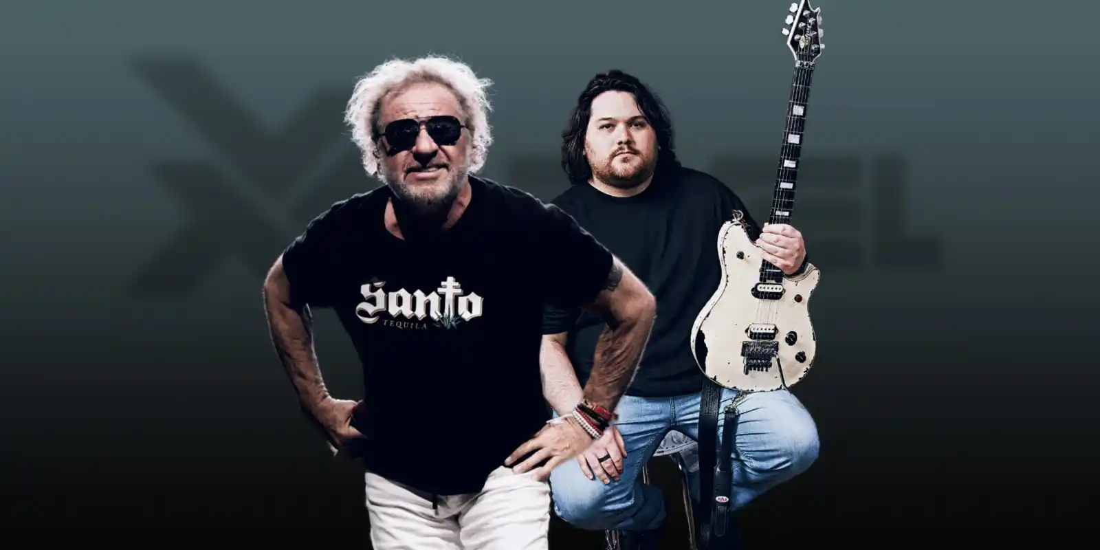 Image from X LEVEL MEDIA: Sammy Hagar le ofrece a Wolf Van Halen un lugar en su banda. https:/...