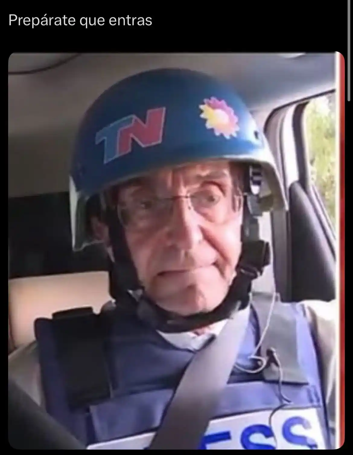 Image from Bruno Sports ©: *Se hizo realidad*  Nelson Castro está viajando a cubrir la guerra en ...