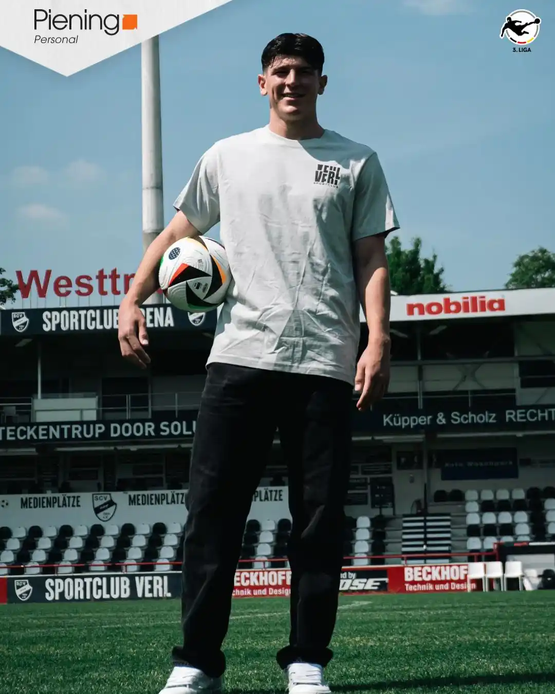 Image from Sportclub Verl von 1924 e.V.: Sportclub leiht Angreifer Alessio Besio aus!✍️  Besio wechselt per Lei...
