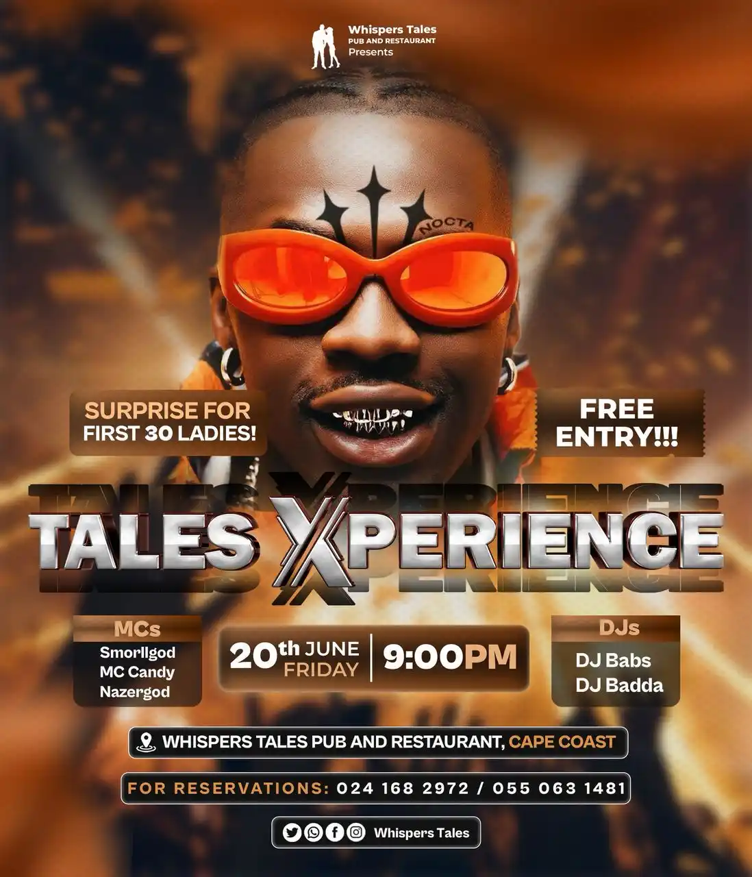Image from πππππ ππ
πππ: *TALES XPERIENCE TONIGHT INSIDE WHISPERS TALES π₯π₯π₯* *FREE ENTRY FO...