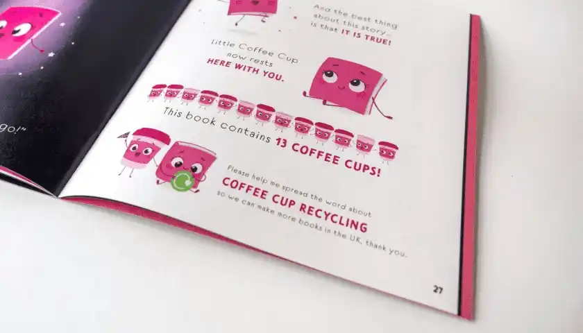 Image from Food Industry Connect by FW Africa: The opening title “Little Coffee Cup and the Big Surprise” from author...