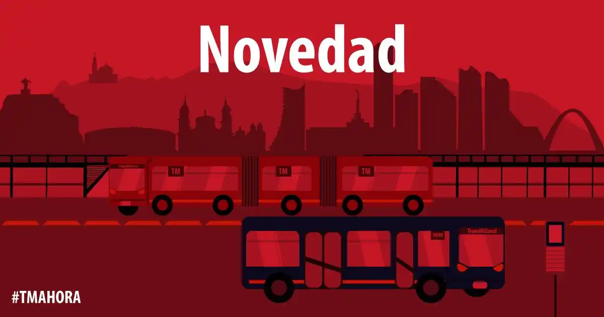 Image from Canal TransMilenio: ⏰<a class="text-blue-500 hover:underline cursor-pointer" href="/hashta...