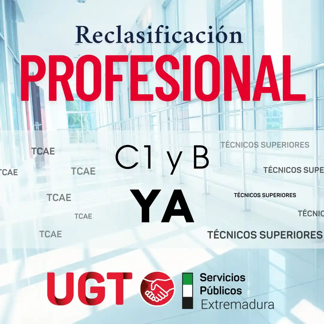 Image from UGT Servicios Públicos Extremadura: 🚨 <a class="text-blue-500 hover:underline cursor-pointer" href="/hash...
