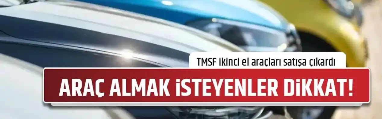 Image from TGRT Haber: *16 Temmuz’da İstanbul’da...*   *TMSF'den araç sahibi olmak isteyenler...