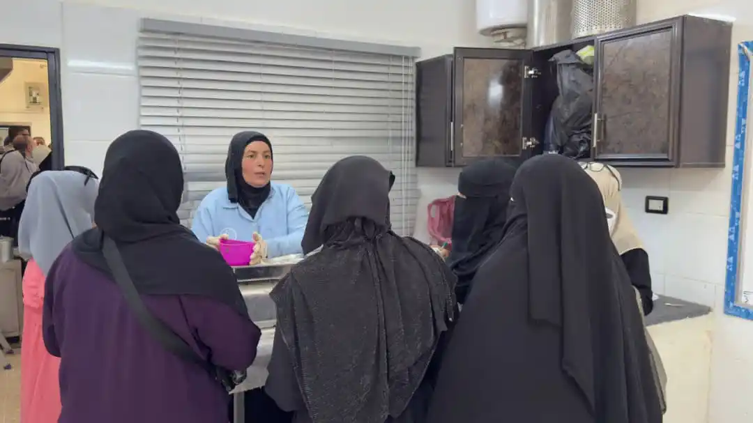 Image from محافظة دير الزور: أجرى فريق المراقبة والتقييم التابع لمنظمة (SAMS) زيارة إلى المشفى الوط...