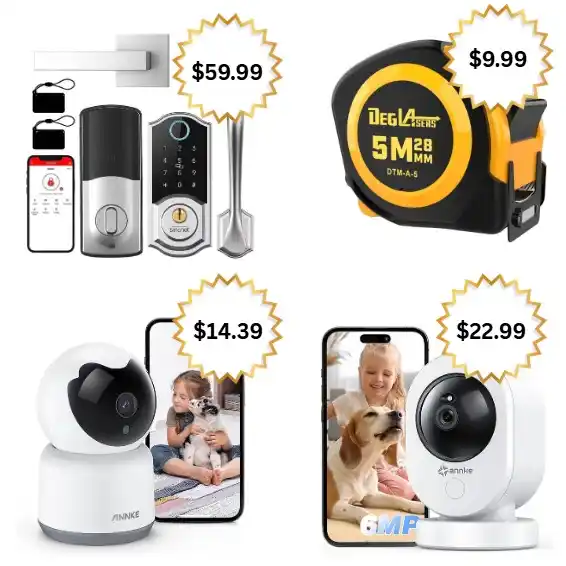 Image from #1 Deals in USA | Network of Indians in America : *ANNKE Indoor Security Camera* Actual Price: $23.99 Final Price: $14.3...