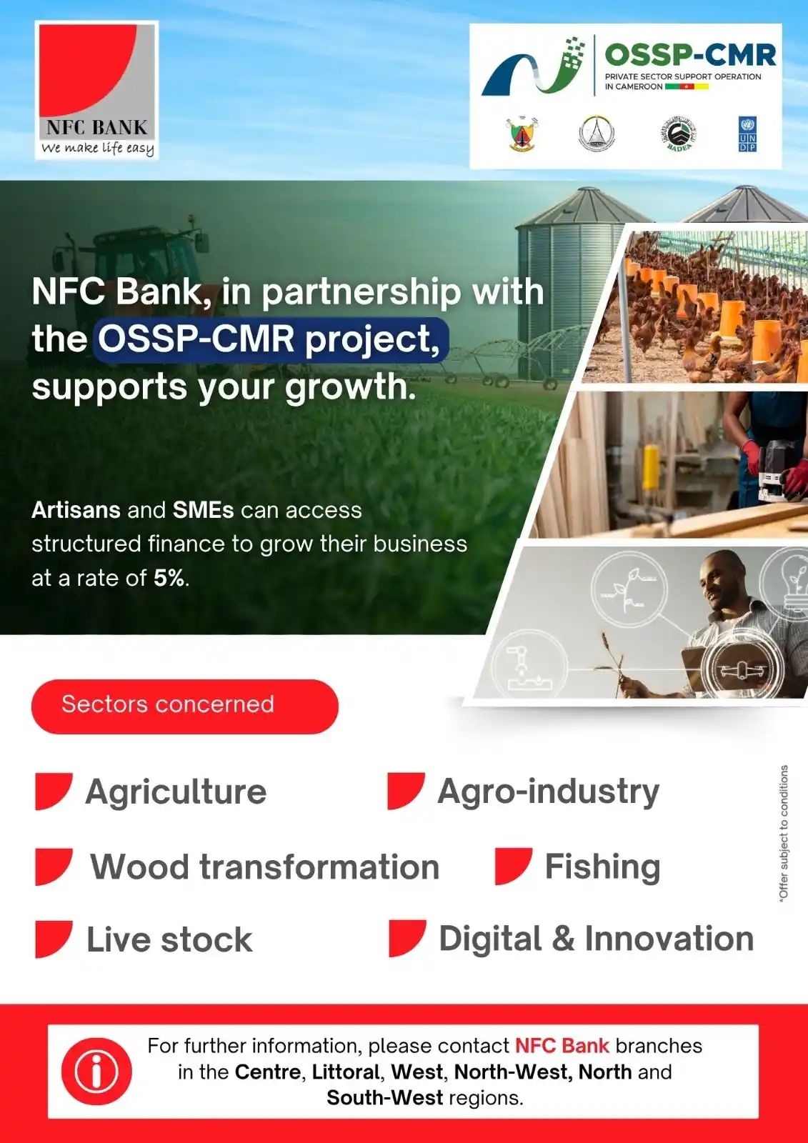 Image from NFC Bank: Are you an artisan or SME? Your growth deserves the right support! Th...