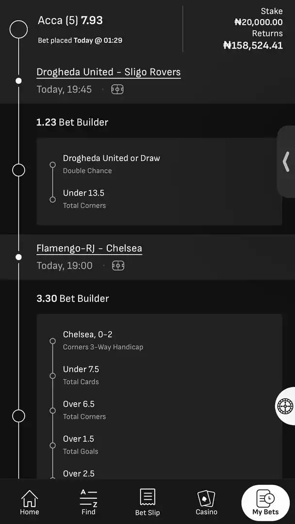 Image from LiveScore Bet Nigeria: AUDIENCE GAME 2. This is a booking code from a member of this platfor...