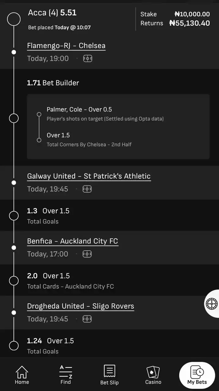 Image from LiveScore Bet Nigeria: AUDIENCE GAME 3. This is a booking code from a member of this platfor...
