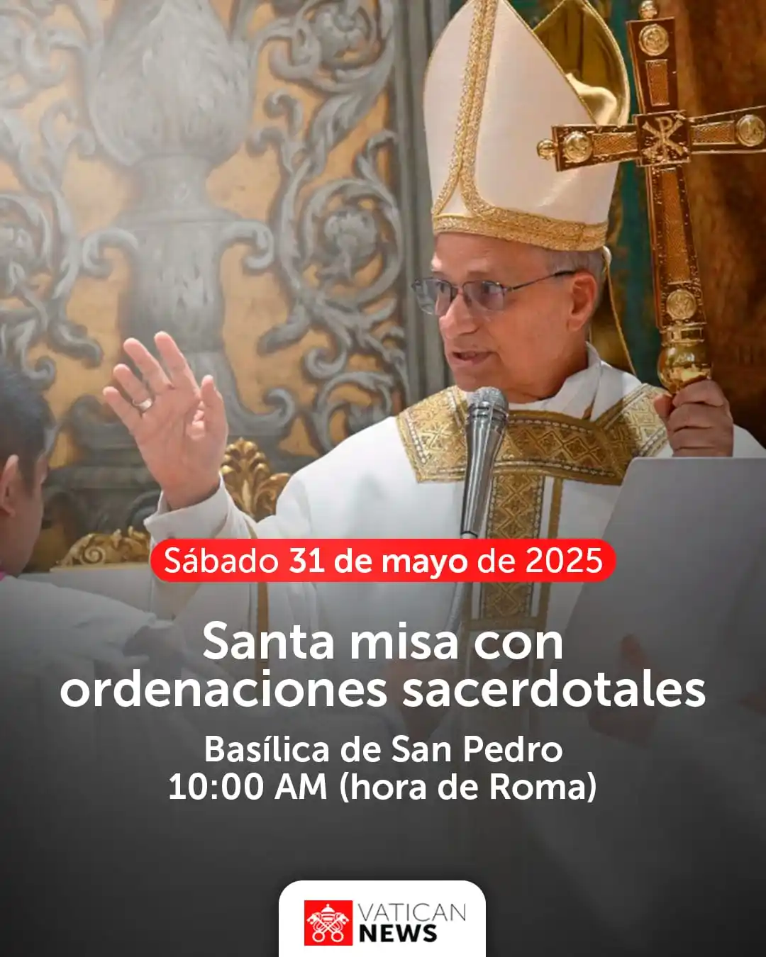 Image from VaticanNewsES: ¡Buenos días y buen fin de semana! Hoy y mañana serán días especialme...