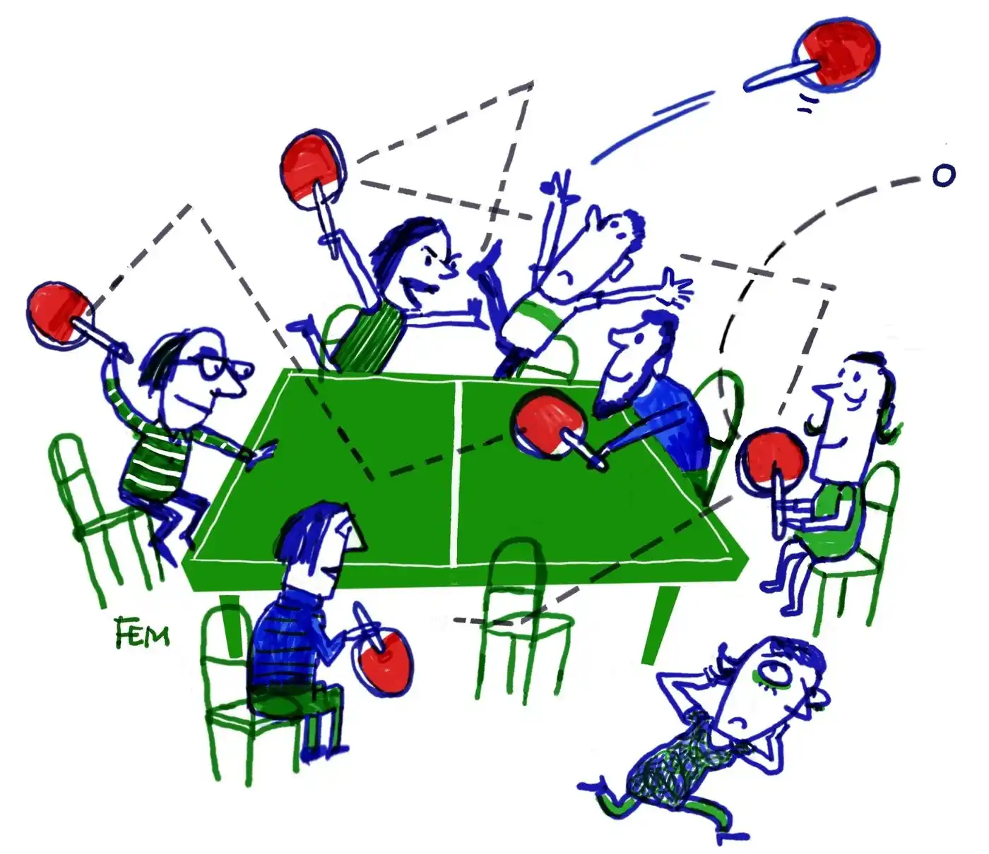 Image from De Groene Amsterdammer: *Bullebakken op de werkvloer tolereren we niet meer, maar conflicten z...
