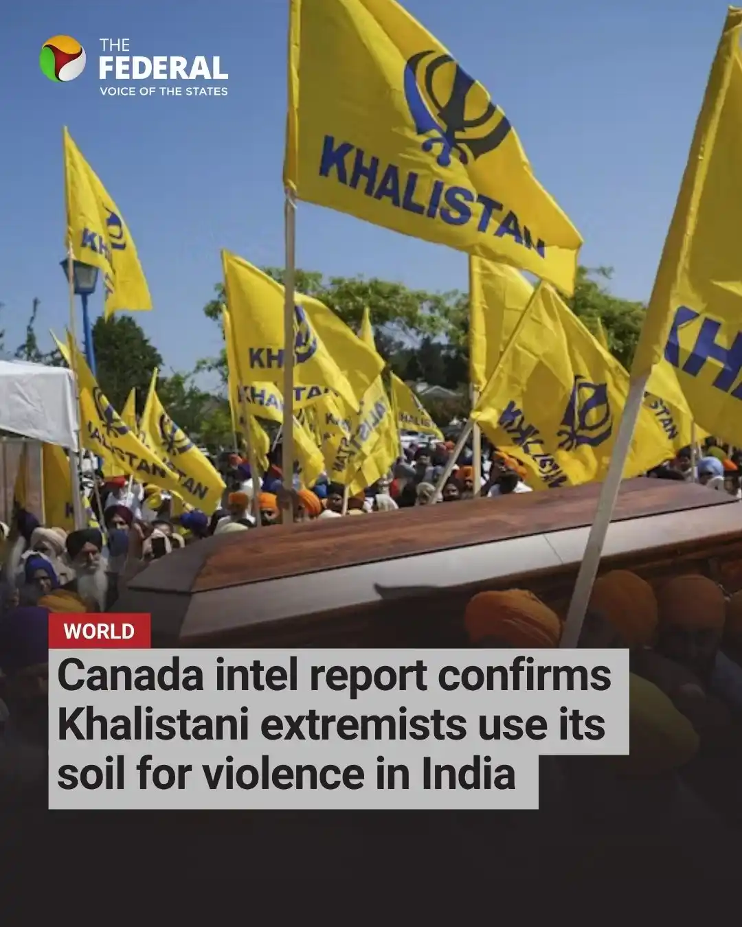 Image from The Federal: Canada’s premier intelligence agency CSIS’s report validates India's c...