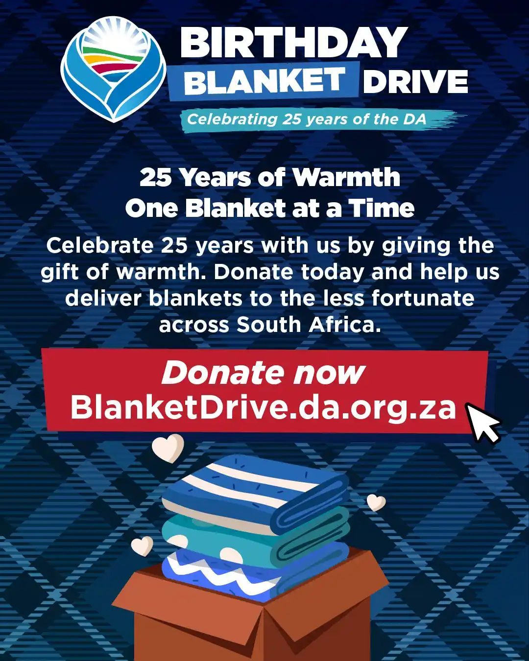 Image from Democratic Alliance: 🎈🧺 Celebrating 25 years of the DA’s commitment to serving South Afri...