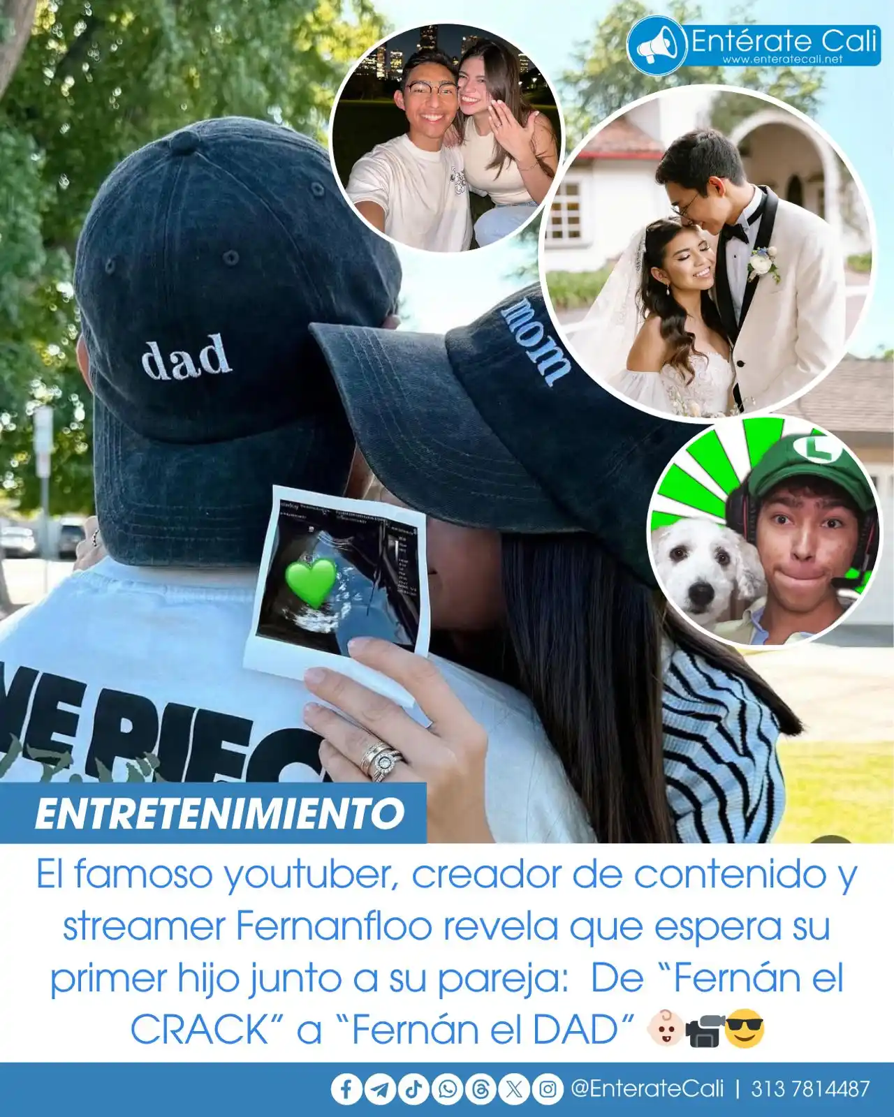 Image from Entérate Cali: De “Fernán el CRACK” a “Fernán el DAD” El famoso YouTuber, streamer y...