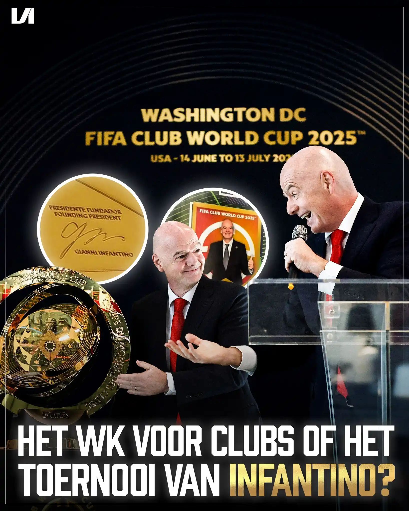 Image from Voetbal International: De nieuwe opzet van het WK voor clubteams heeft heel veel weerstand ge...