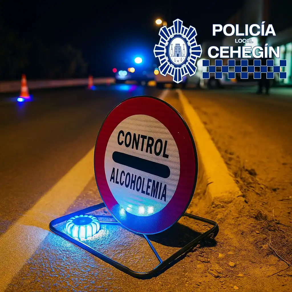 Image from Policía Local Cehegín: 📢 Durante este fin de semana nos verás 👮♀️👮♀️ realizando controle...