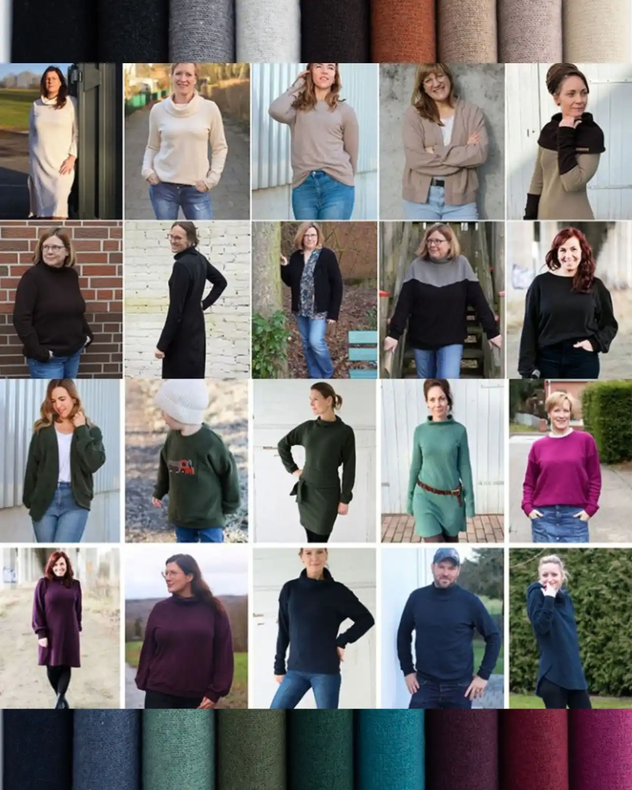 Image from Swafing Stoffe: Ein absoluter Lieblingsstoff, ideal für die Capsule Wardrobe. Bono ist...