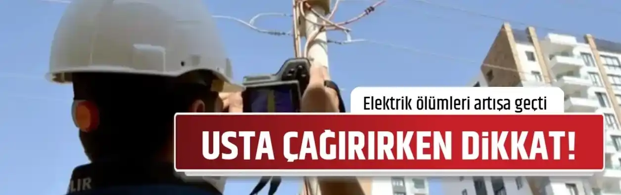 Image from TGRT Haber: ⚡️🧑🔧 *Elektrik ölümleri alarm veriyor! Eve usta çağırırken dikkat* ...