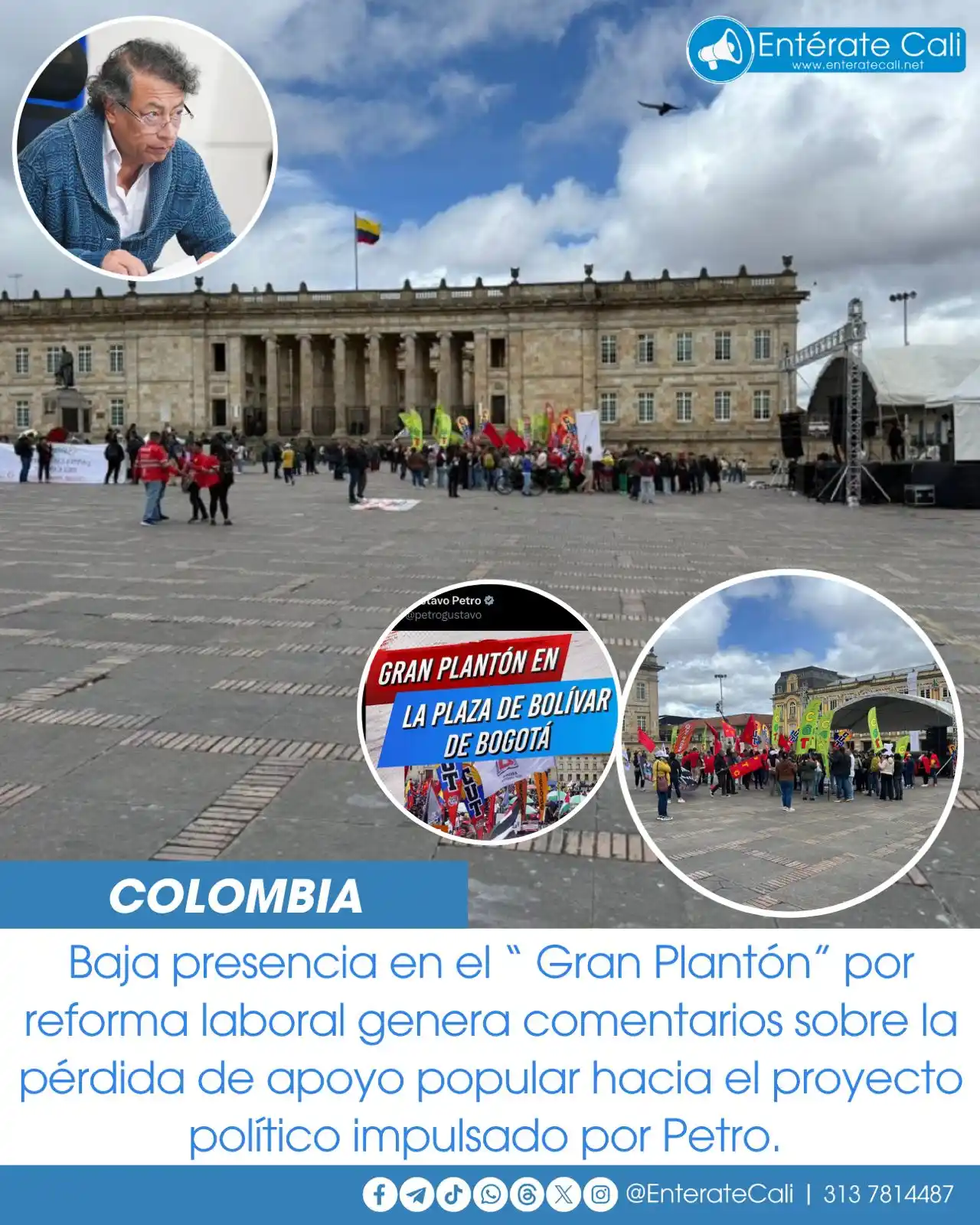 Image from Entérate Cali: En medio de las expectativas generadas por la convocatoria al “gran pl...