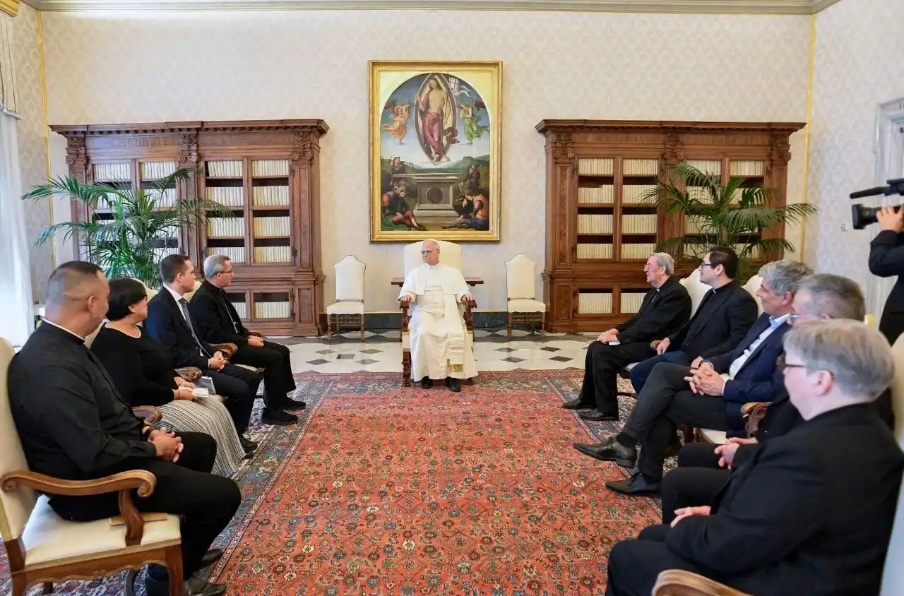 Image from VaticanNewsES: En un contexto marcado por la celebración del décimo aniversario de la...