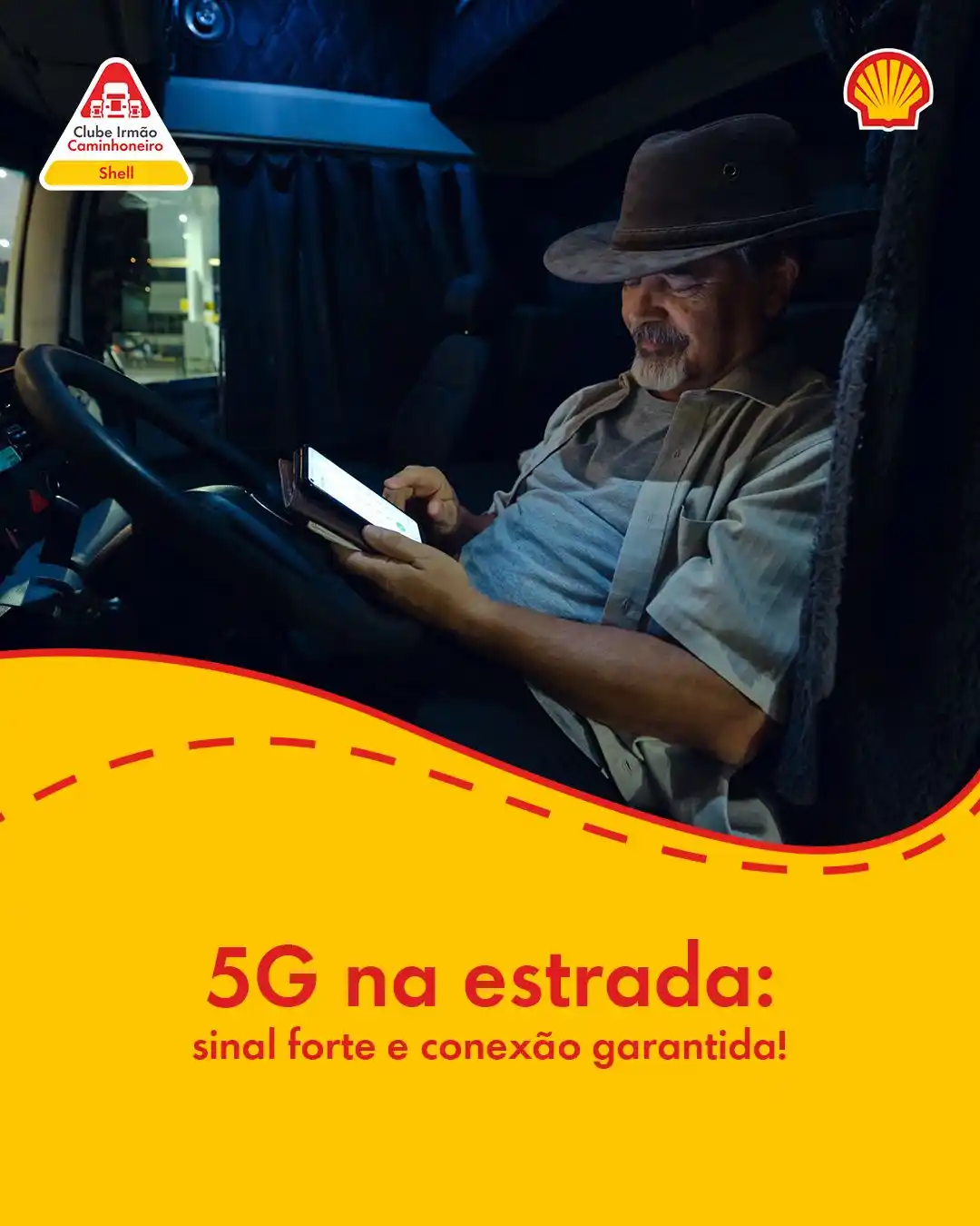 Clube Irmão Caminhoneiro Shell post