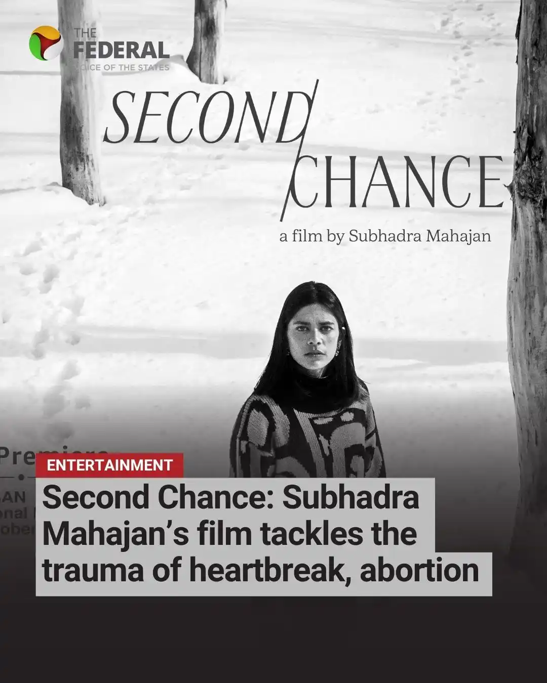 Image from The Federal: Features | Subhadra Mahajan’s 'Second Chance' tackles everything head-...
