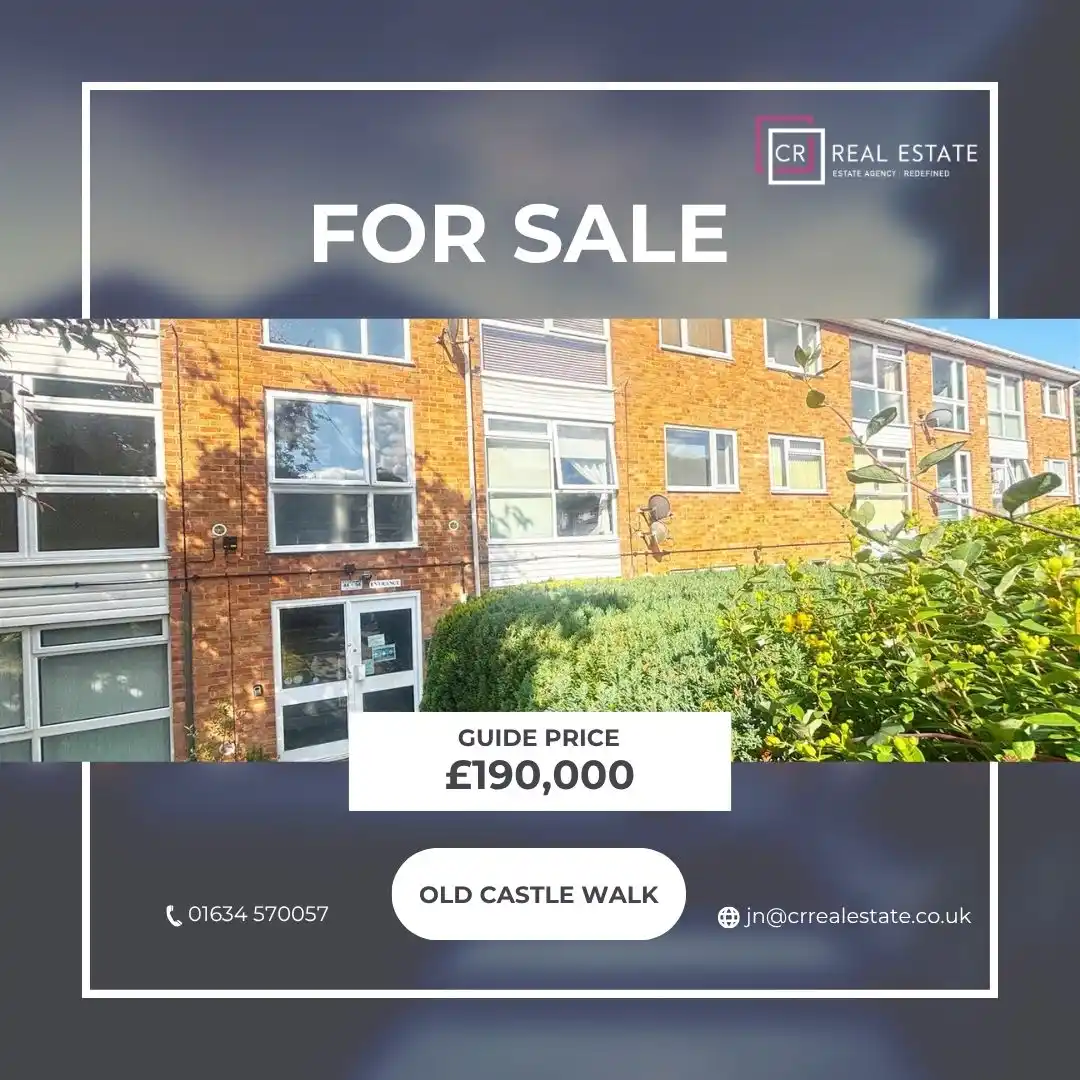 Image from Property in Kent: 🏡 For Sale | £190,000 📍 Old Castle Walk, Gillingham 💷 £190,000 | �...