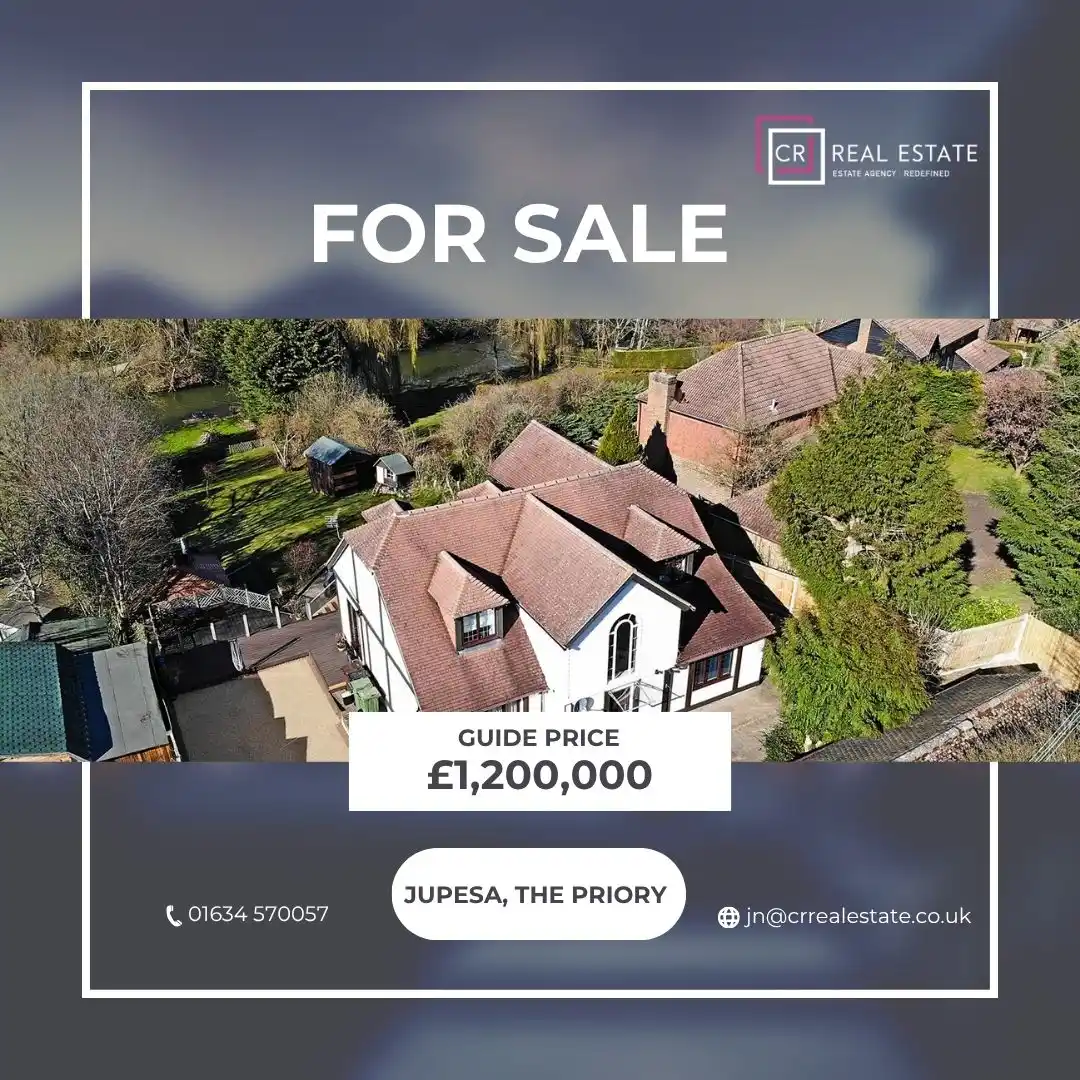 Image from Property in Kent: 🌿 For Sale: Riverside Retreat – The Priory, East Farleigh, Maidstone ...