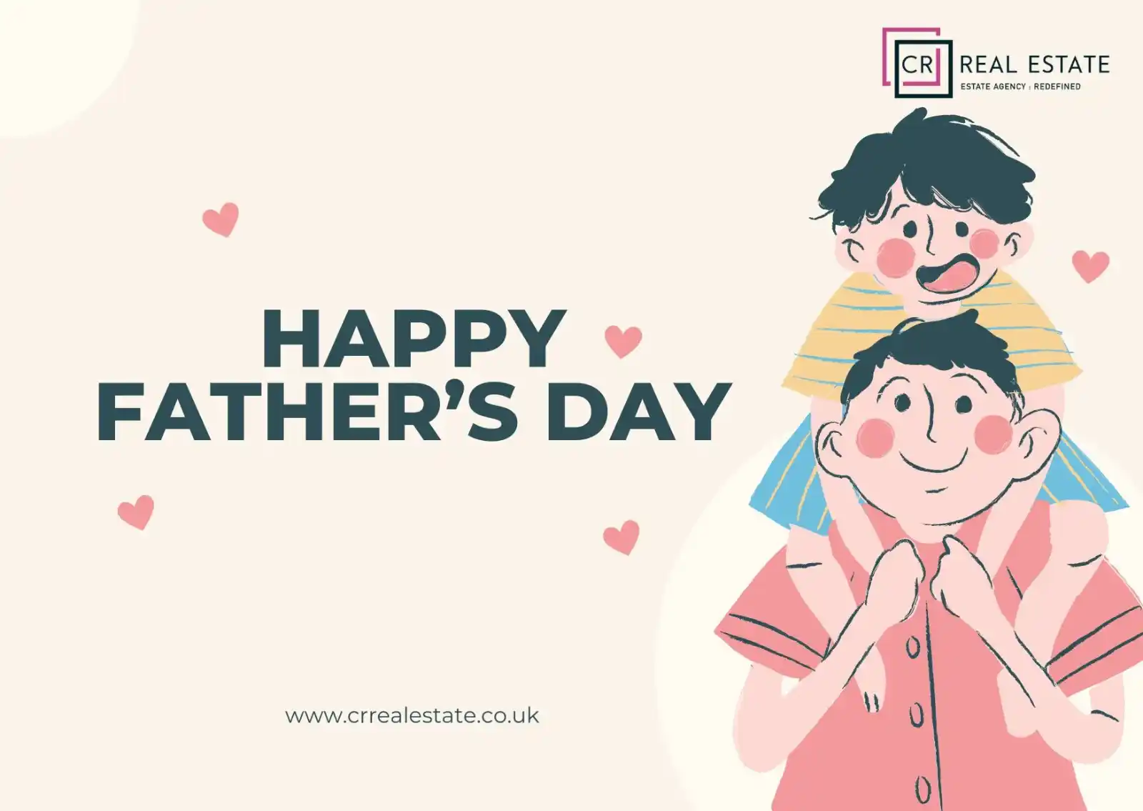 Image from Property in Kent: 👔 Happy Father’s Day from CR Real Estate! 🏡💙 Today, we celebrate t...