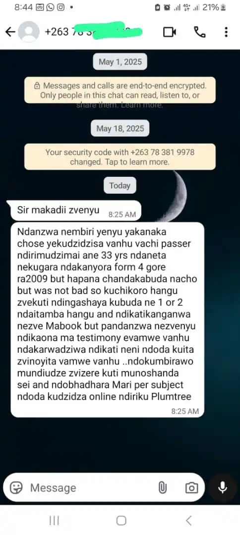Image from Online Tutor Mr Macheka Maths , Science & English: I want someone like this ✍️✍️✍️  Someone arikuda kuchinja hupenyu hwak...