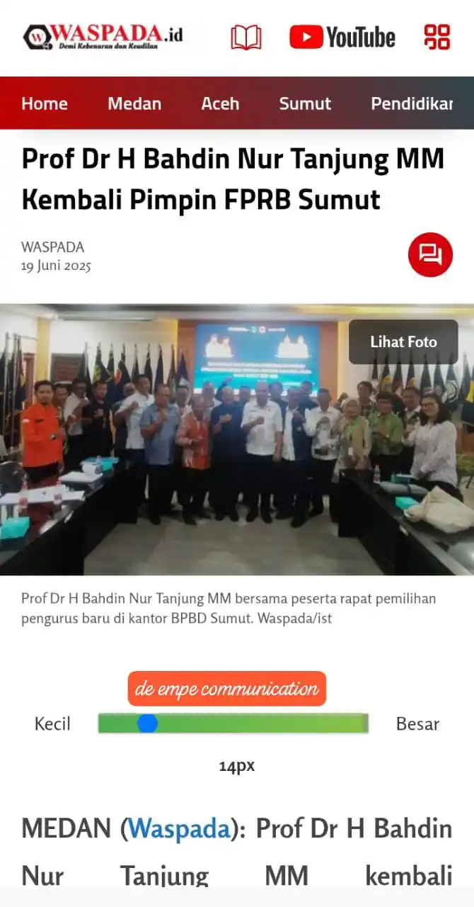 Image from de empe communication: Ikuti saluran publikasi: de empe communication Arief ○ Firli ○ Abiyyu ...
