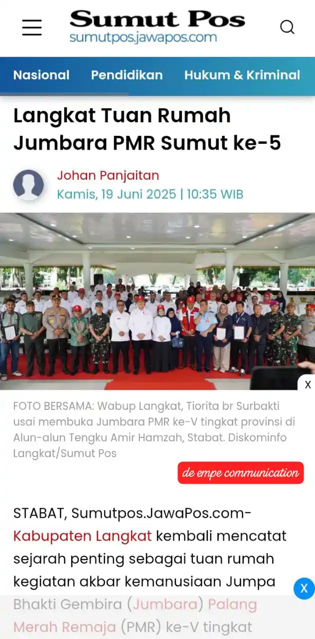 Image from de empe communication: Ikuti saluran publikasi: de empe communication Arief ○ Firli ○ Abiyyu ...
