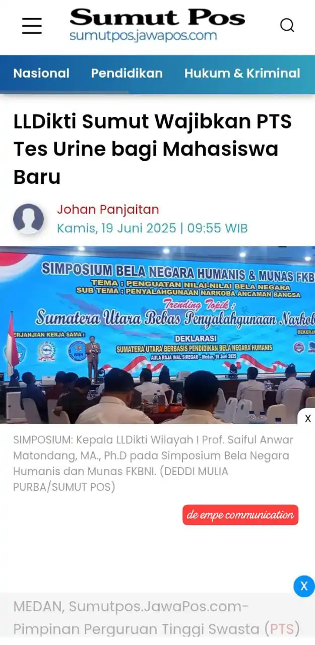 Image from de empe communication: Ikuti saluran publikasi: de empe communication Arief ○ Firli ○ Abiyyu ...