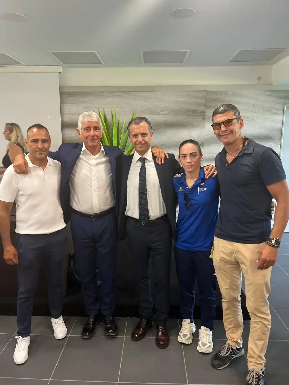 Image from Federazione Pugilistica Italiana: Il Presidente FPI, Flavio D’Ambrosi, ha partecipato, insieme agli Amba...